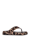 Tony Bianco Ives Leopard Satin In Brown