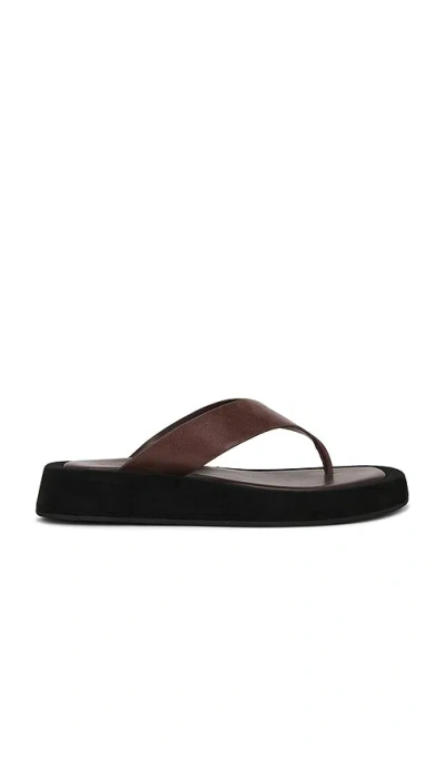 Tony Bianco Kyra Toe Thong Sandals In Black