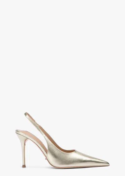 Tony Bianco Ivy Gold Nappa Metallic