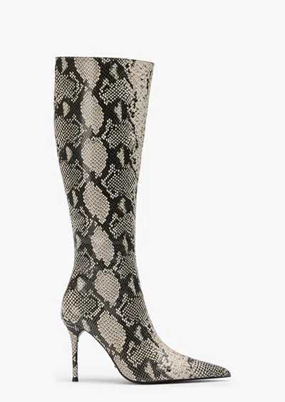 Tony Bianco Izia Ecru Snake