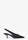 Tony Bianco Jacki Black Satin In Black