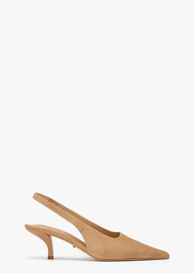 Tony Bianco Jacki Wheat Suede In Brown