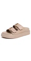 Tony Bianco Jagger Sandals Bisque Nappa In Bisque Nappa