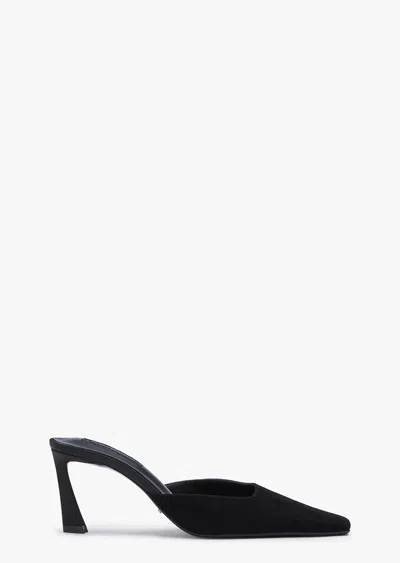 Tony Bianco Jasmin Black Suede