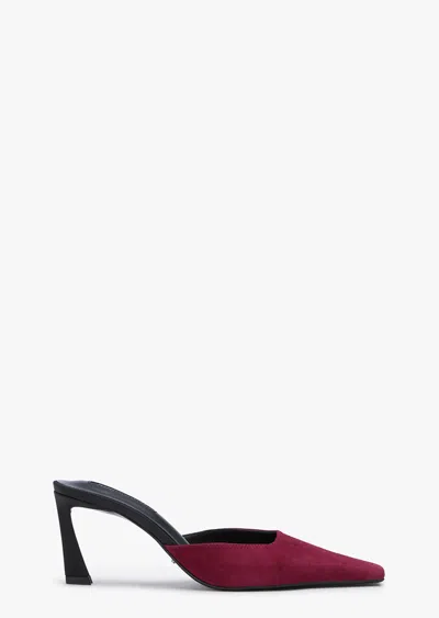 Tony Bianco Jasmin Bordeaux Suede