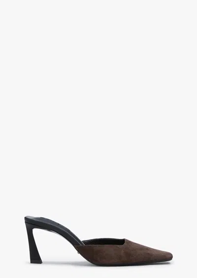 Tony Bianco Jasmin Espresso Suede