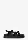 Tony Bianco Jasper Sandal In Black Scuba