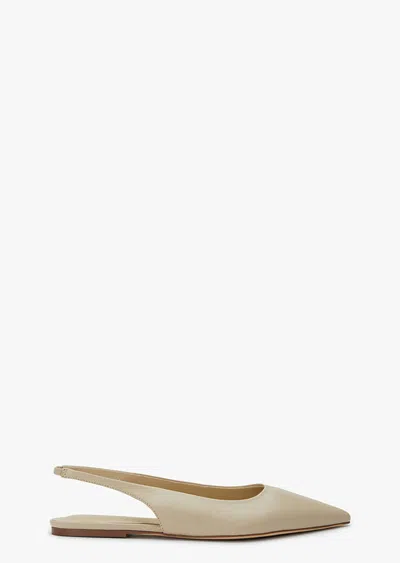 Tony Bianco Javier Vanilla Nappa Flats