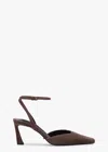 Tony Bianco Jolie Espresso Suede In Espresso Suede
