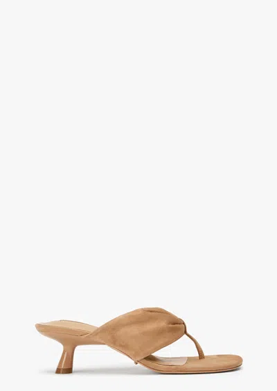 Tony Bianco Kailey Wheat Suede In Brown