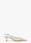 Tony Bianco Kendall Heel In Natural Mesh/patent