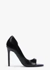 Tony Bianco Kiara Black Croc In Black Croc