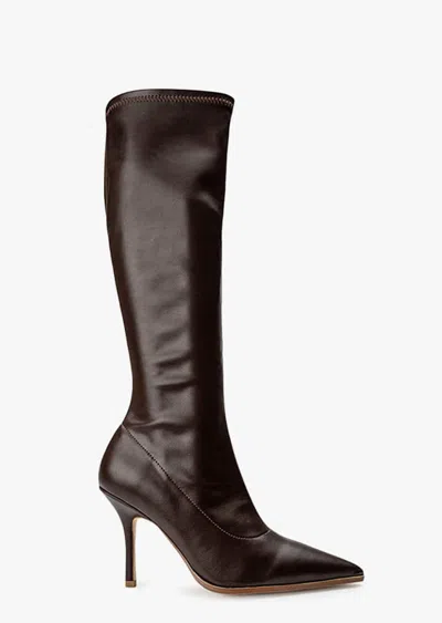 Tony Bianco Knight Choc Venezia Calf Boots