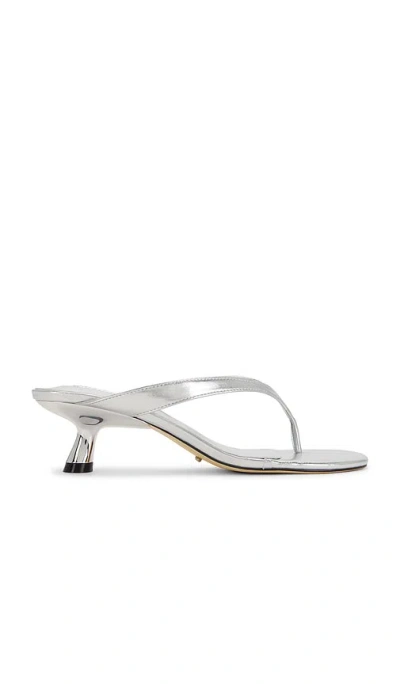 Tony Bianco Krista Mule In Silver