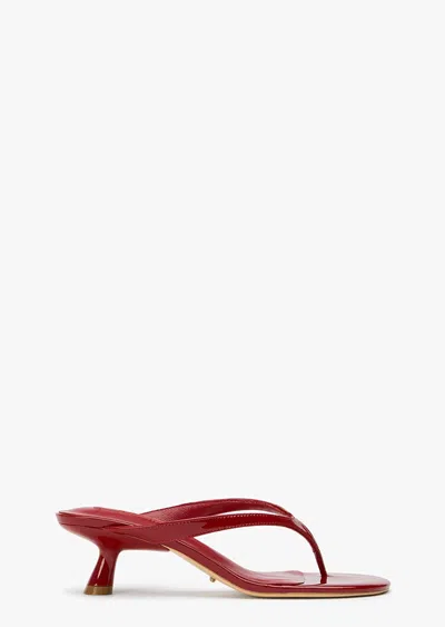 Tony Bianco Krista Scarlet Patent In Animal Print