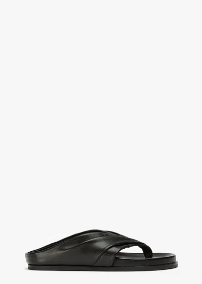 Tony Bianco Lavinia Black Nappa