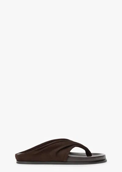 Tony Bianco Lavinia Espresso Suede In Brown