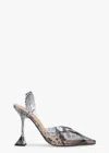 Tony Bianco Legend Clear Snake In Clear Snake