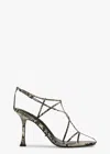 Tony Bianco Lily Ecru Snake In Ecru Snake