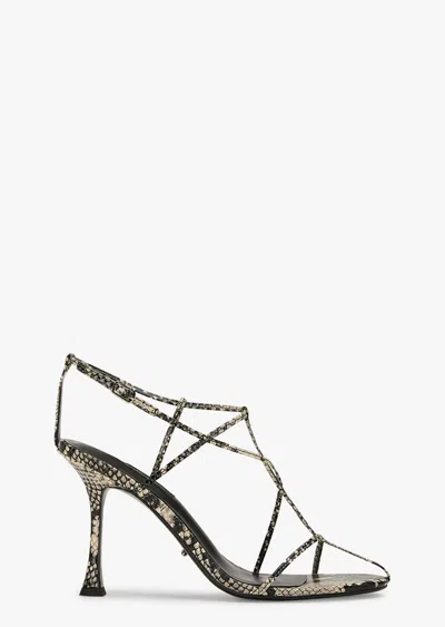 Tony Bianco Lily Ecru Snake
