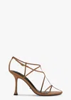 Tony Bianco Lily Tan Nappa In Tan Nappa