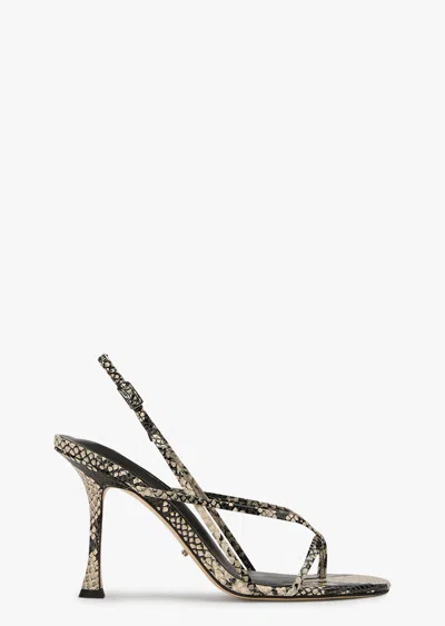 Tony Bianco Lottie Ecru Snake