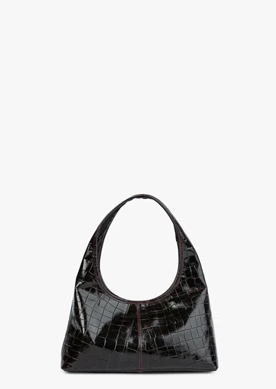 Tony Bianco Lula Burgundy Croc Shine