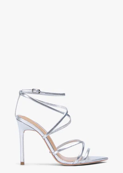 Tony Bianco Marcy Silver Nappa Metallic