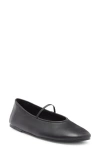 Tony Bianco Martinez Flat In Black Nappa