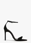 Tony Bianco Martini Black Suede In Black Suede