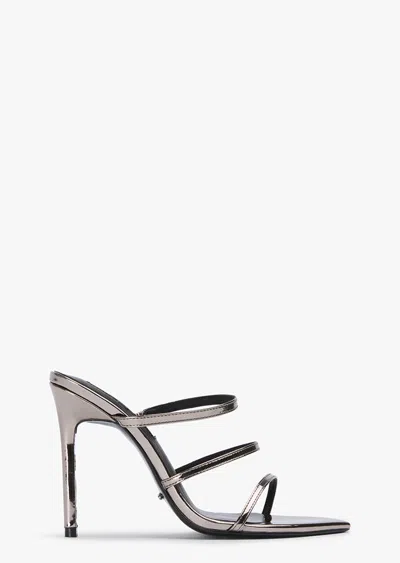 Tony Bianco Maxine Gunmetal Shine In Gunmetal Shine
