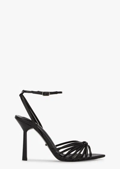 Tony Bianco Maxos Black Como Heels