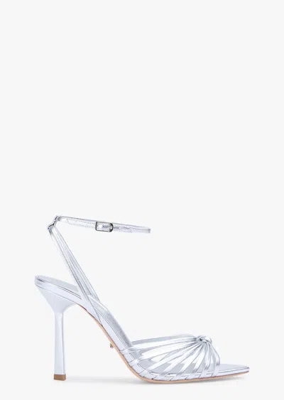 Tony Bianco Maxos Silver Nappa Metallic