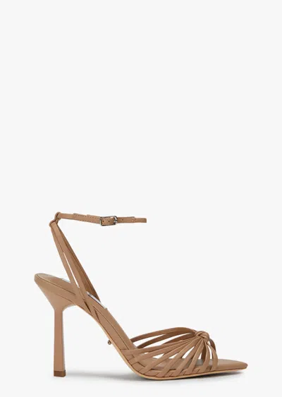 Tony Bianco Maxos Skin Nappa Heels In Burgundy