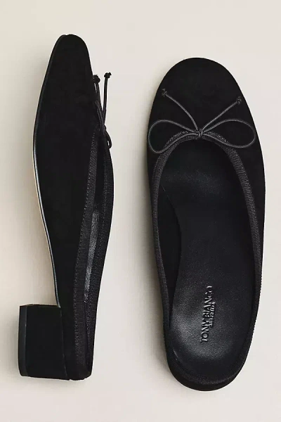 Tony Bianco Maxy Ballet Mules In Black