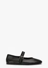 Tony Bianco Meadow Flat In Black Nappa