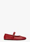 Tony Bianco X Revolve Martinez Flat In Ruby Nappa