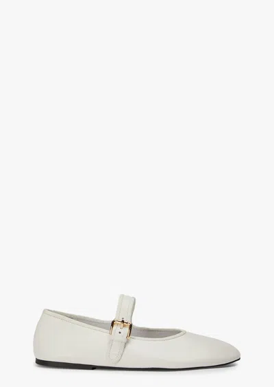 Tony Bianco Bambi Flat In White Nappa