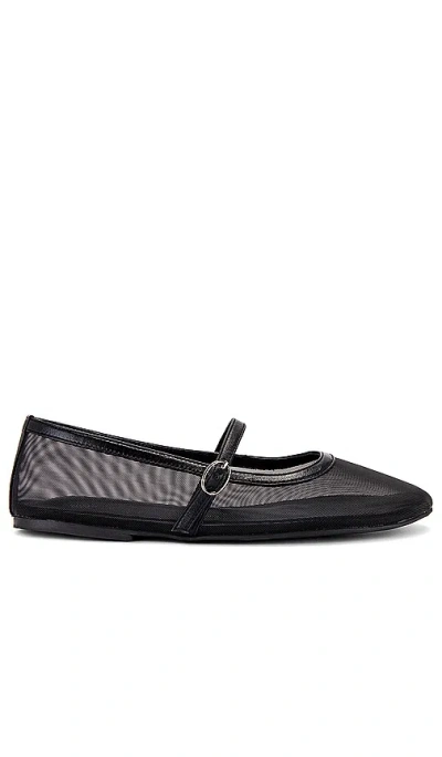 Tony Bianco Melany Flat In Black Nylon