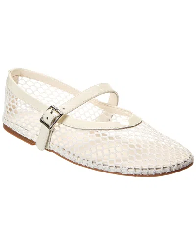 Tony Bianco Mia Patent Ballet Flat In White