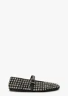 Tony Bianco Miami Flat In Black Nappa