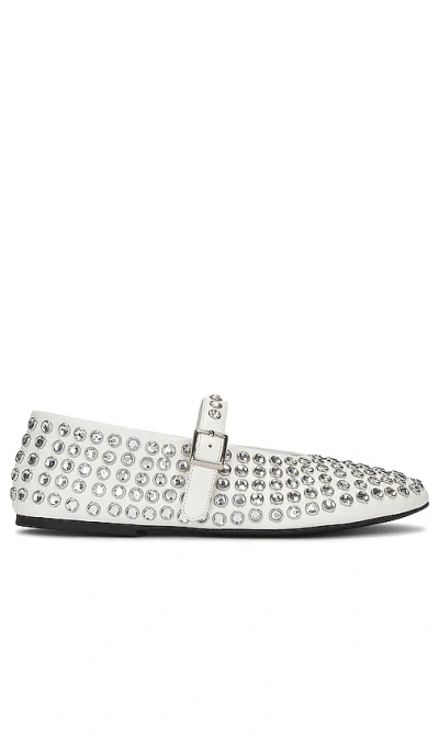 Tony Bianco Miami Flat In White Nappa