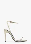 Tony Bianco Micky Gold Nappa In Gold Nappa