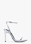 Tony Bianco Micky Silver Nappa In Silver Nappa