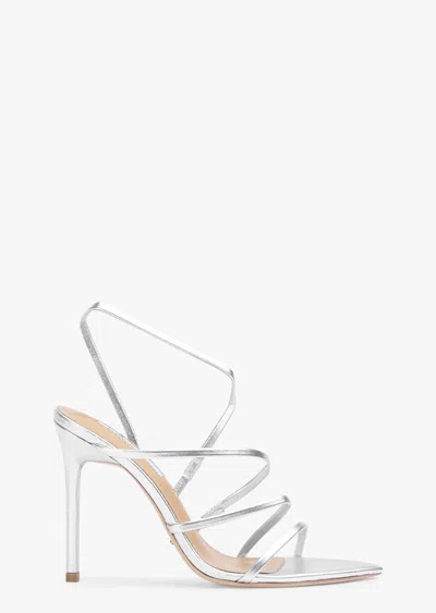 Tony Bianco Milana Silver Nappa Metallic