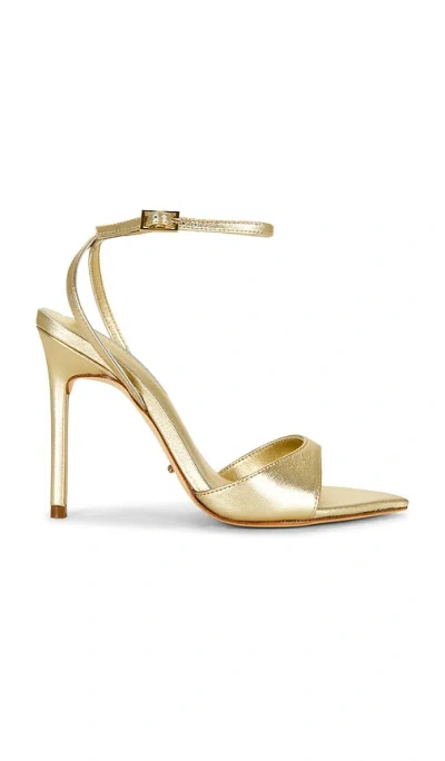 Tony Bianco Molly Sandal In Metallic Gold