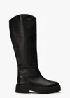 Tony Bianco Mystic Black Como Calf Boots In Black Como