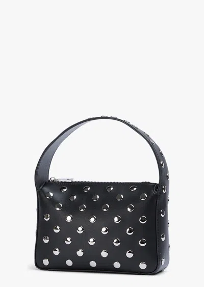 Tony Bianco Natty Black Nappa/studs