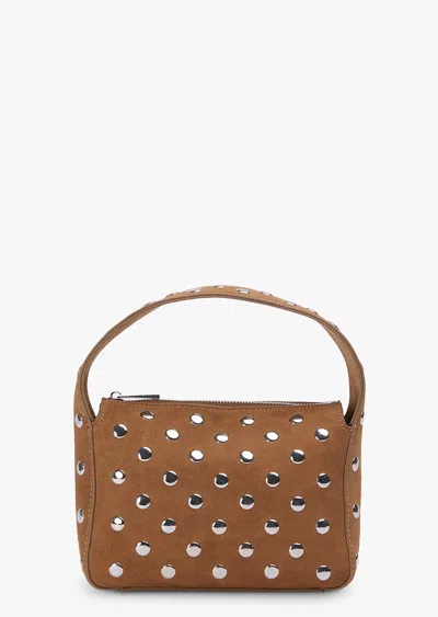 Tony Bianco Natty Taupe Suede/studs