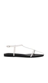 Tony Bianco Noho White Nappa Flats In White